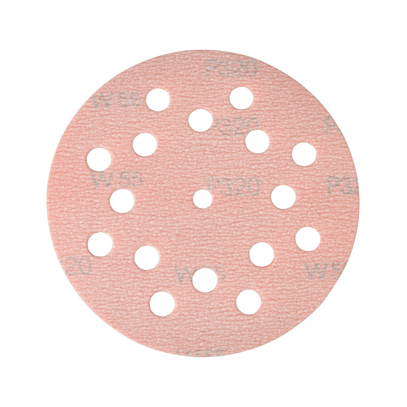 Extreme Orange 5" Sanding Disc - Grit:320 Grit - Pieces:10-Piece